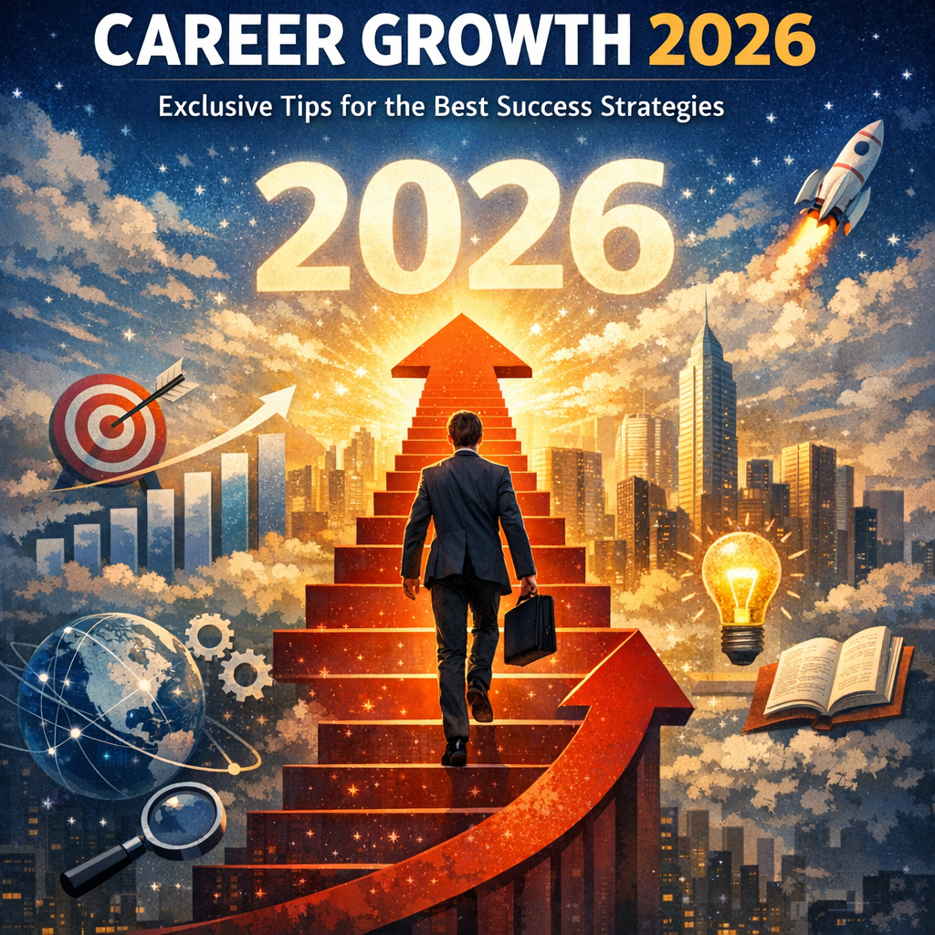 Illustration of Career Growth 2026: Exclusive Tips for the Best Success Strategies