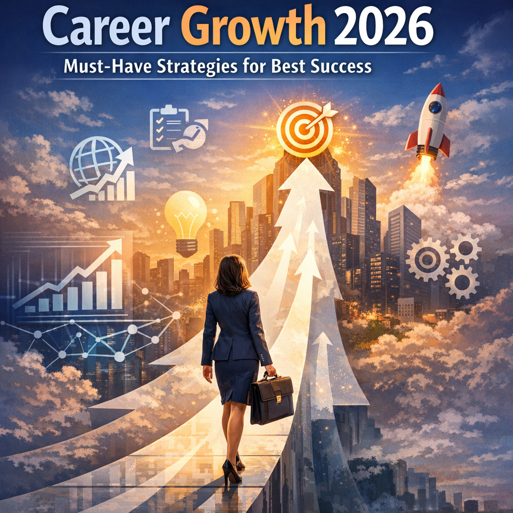 Illustration of Career Growth 2026: Must-Have Strategies for Best Success