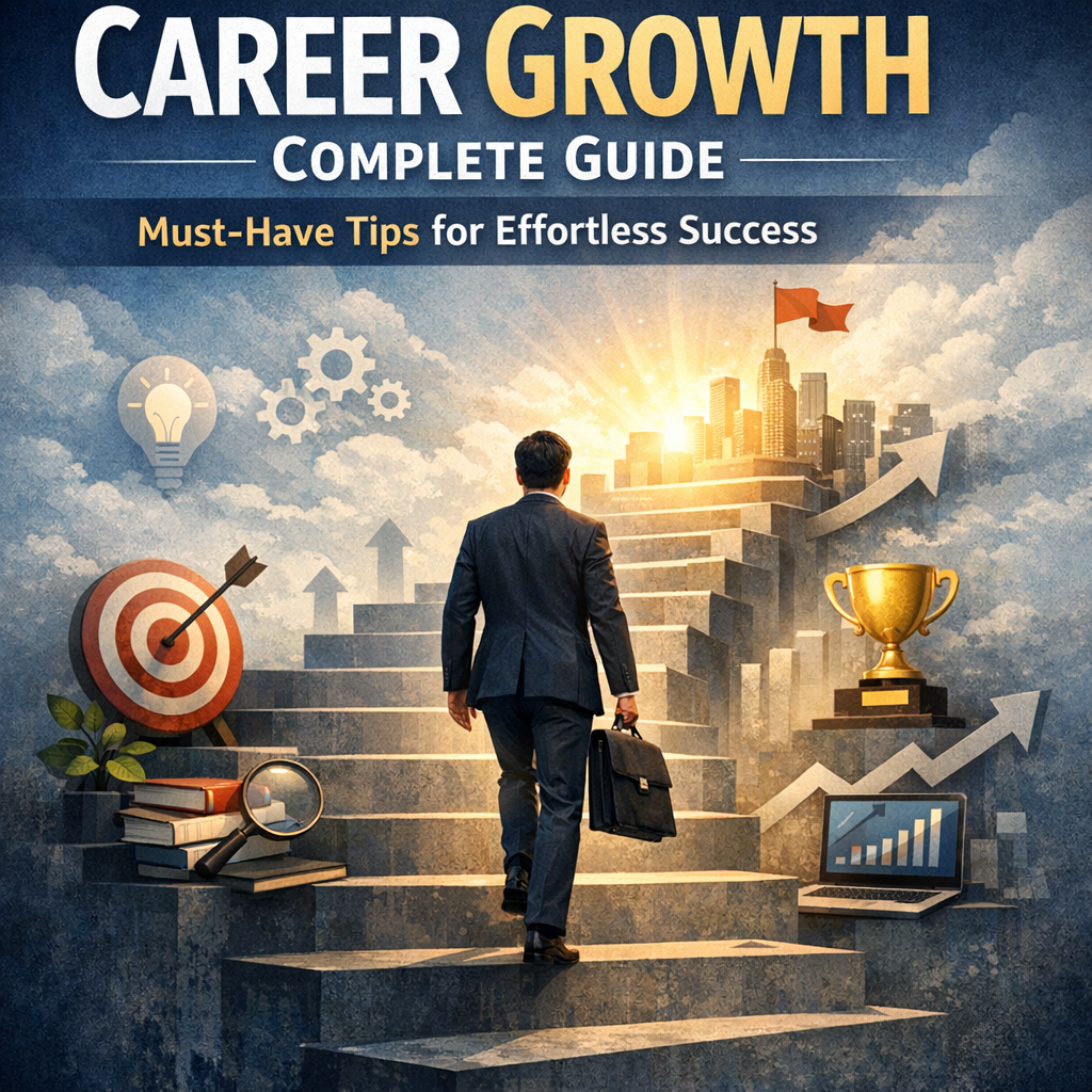 Illustration of Career Growth Complete Guide: Must-Have Tips for Effortless Success