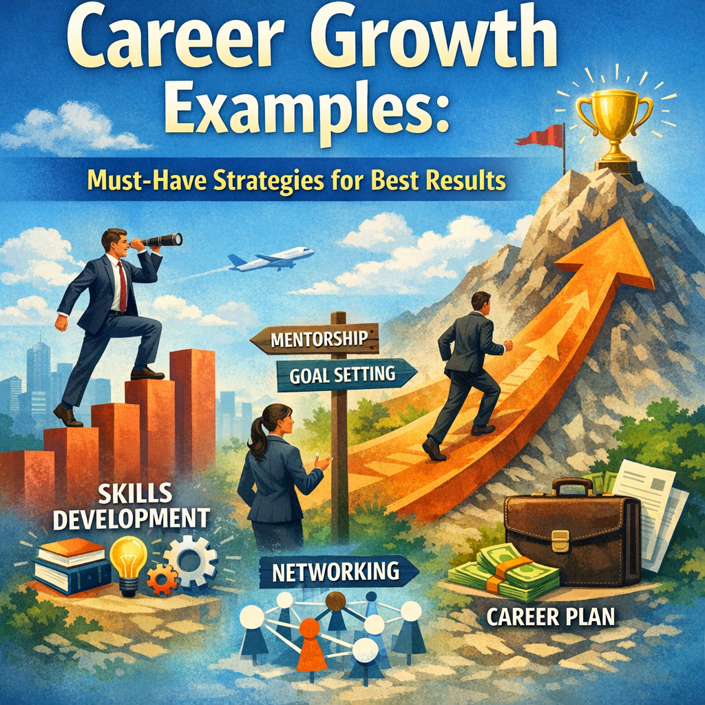 Illustration of Career Growth Examples: Must-Have Strategies for Best Results