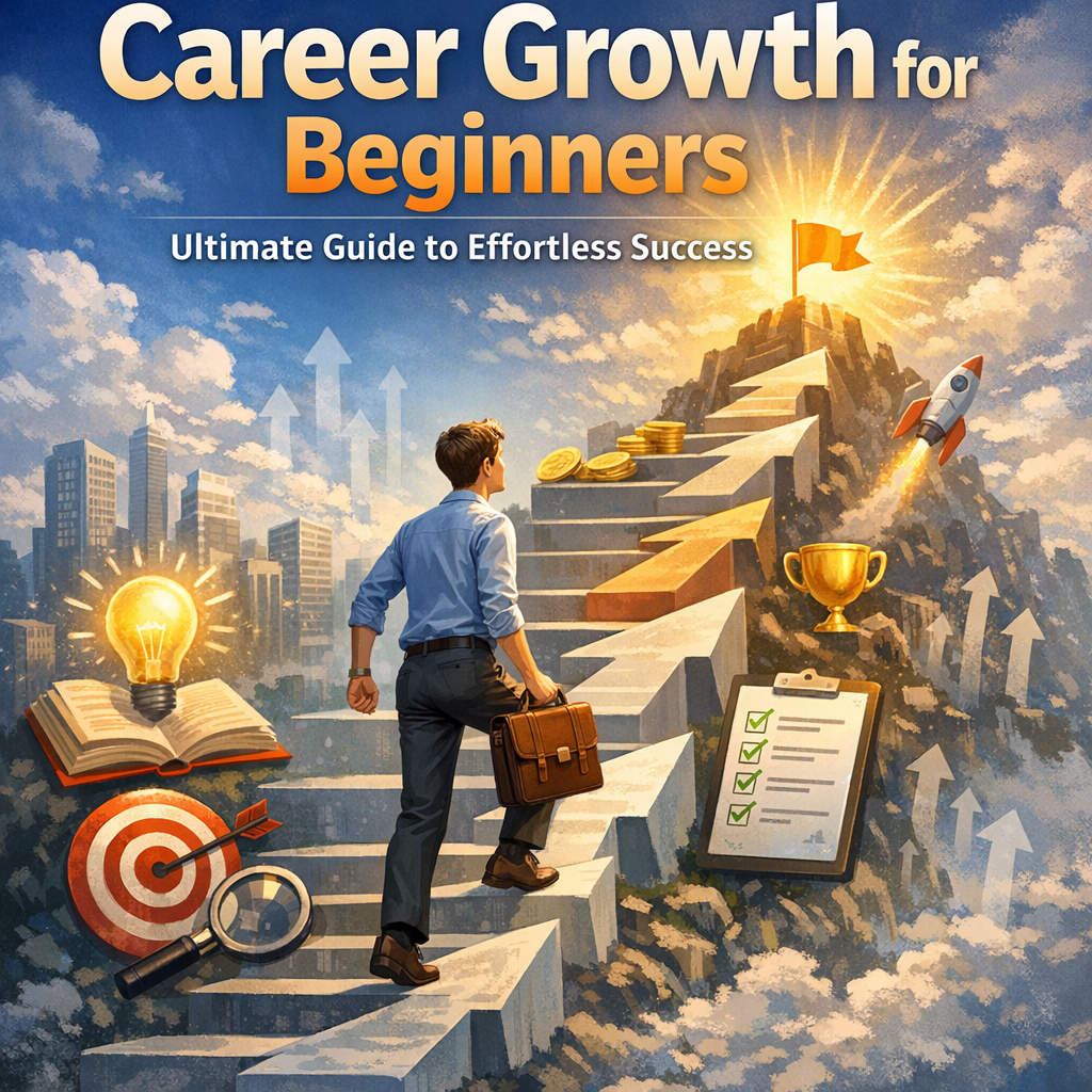 Illustration of Career Growth for Beginners: Ultimate Guide to Effortless Success
