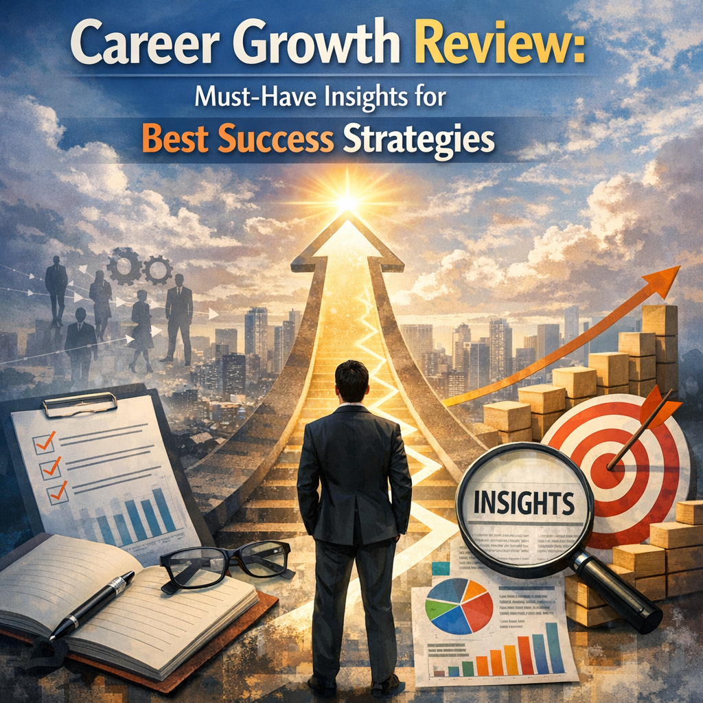Illustration of Career Growth Review: Must-Have Insights for Best Success Strategies