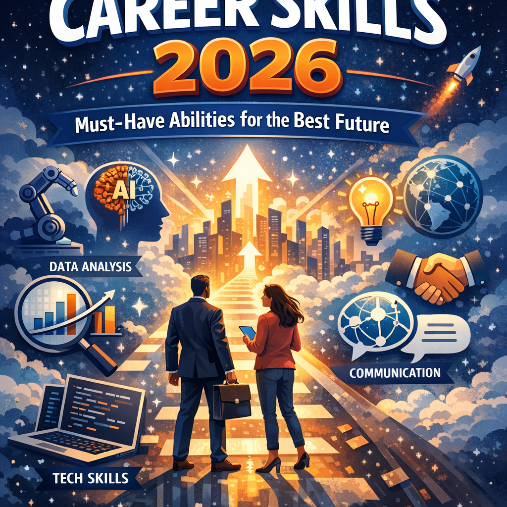 Illustration of Career Skills 2026: Must-Have Abilities for the Best Future