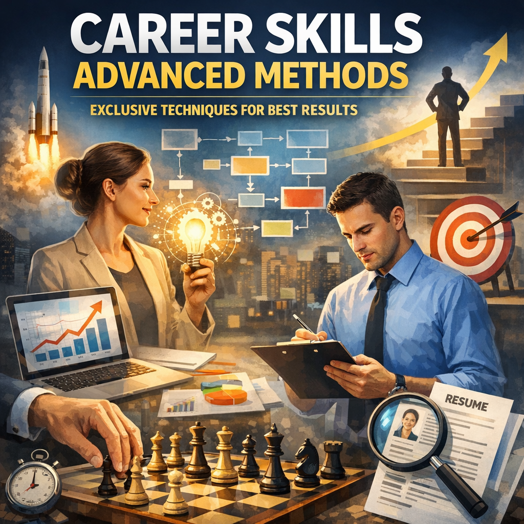 Illustration of Career Skills Advanced Methods: Exclusive Techniques for Best Results