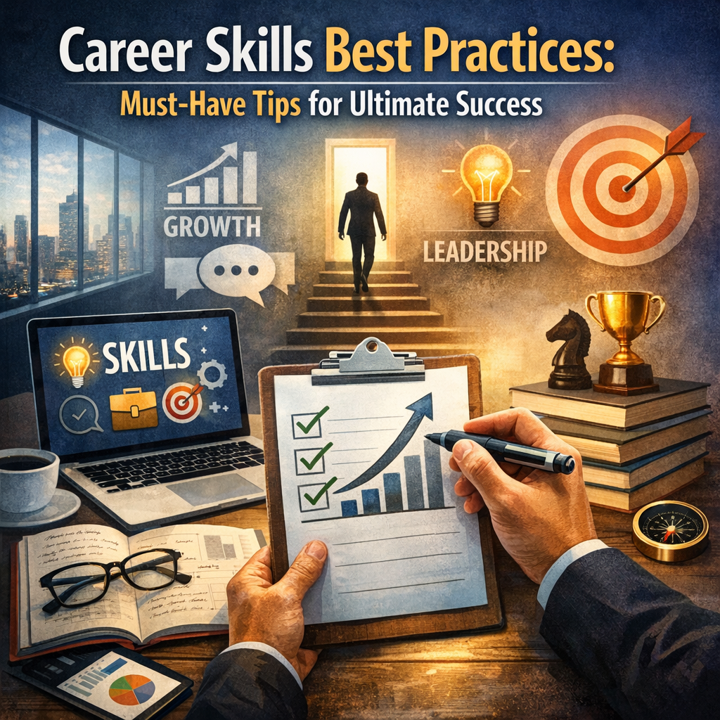 Illustration of Career Skills Best Practices: Must-Have Tips for Ultimate Success