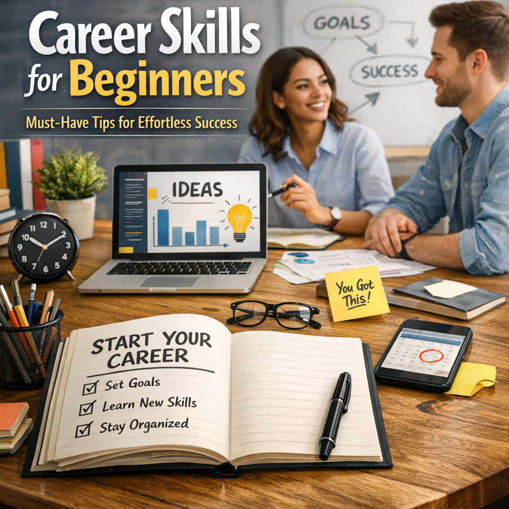 Illustration of Career Skills for Beginners: Must-Have Tips for Effortless Success