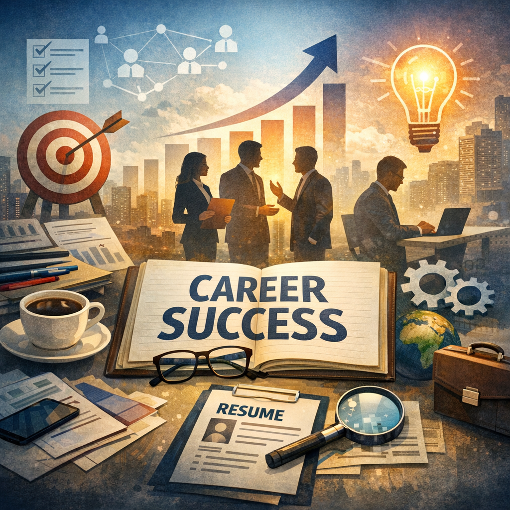 Illustration of Career Skills for Professionals: Must-Have Tips for Career Success
