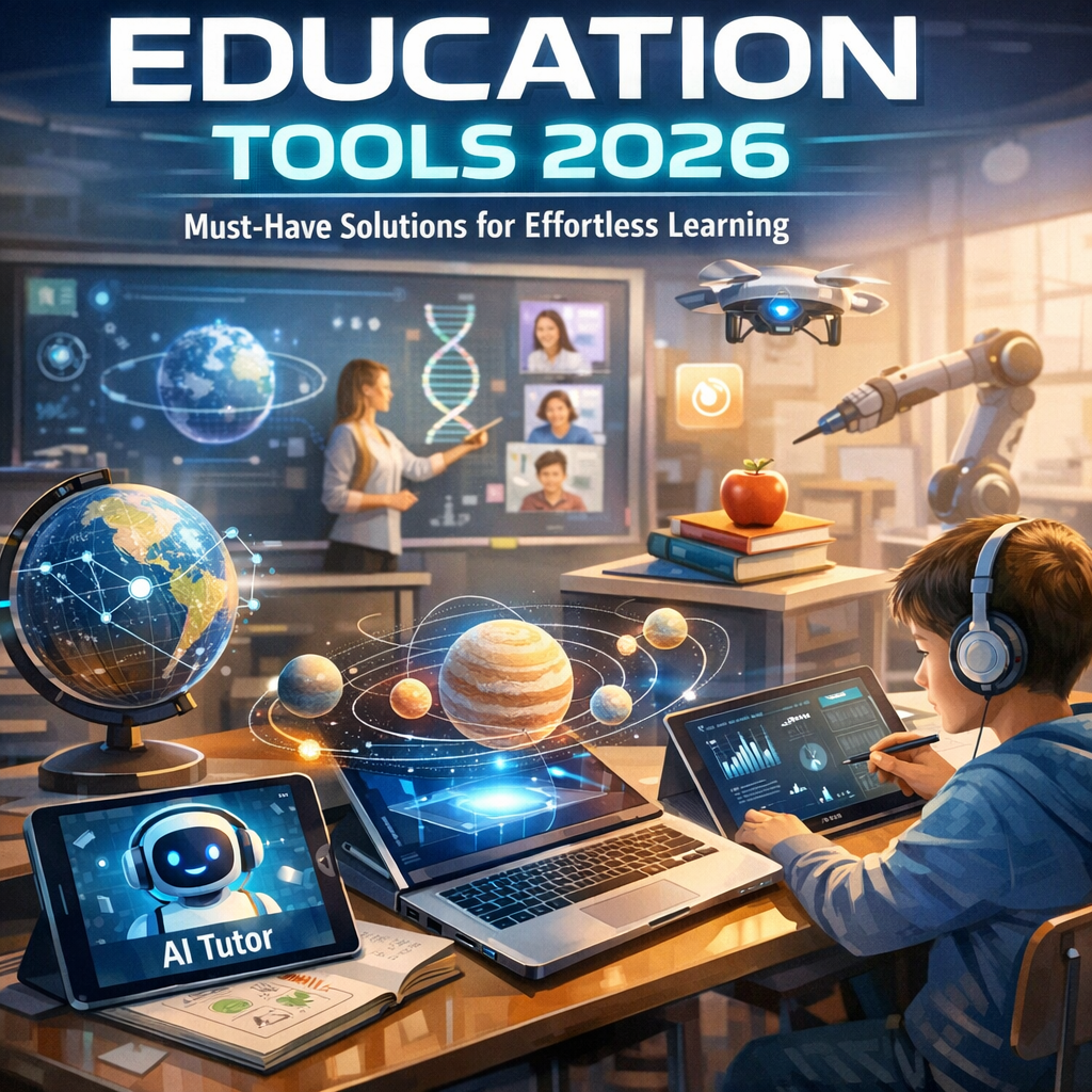 Illustration of Education Tools 2026: Must-Have Solutions for Effortless Learning