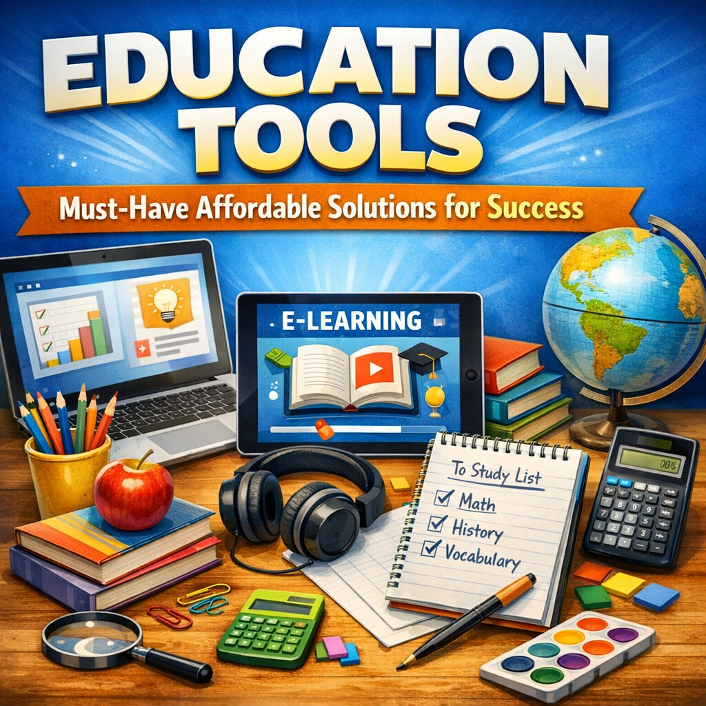 Illustration of Education Tools Tools: Must-Have Affordable Solutions for Success