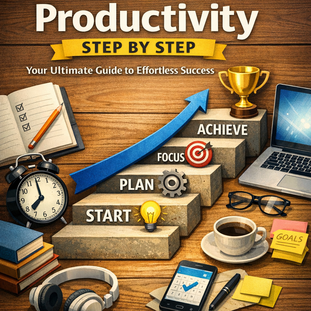Illustration of Learning Productivity Step by Step: Your Ultimate Guide to Effortless Success