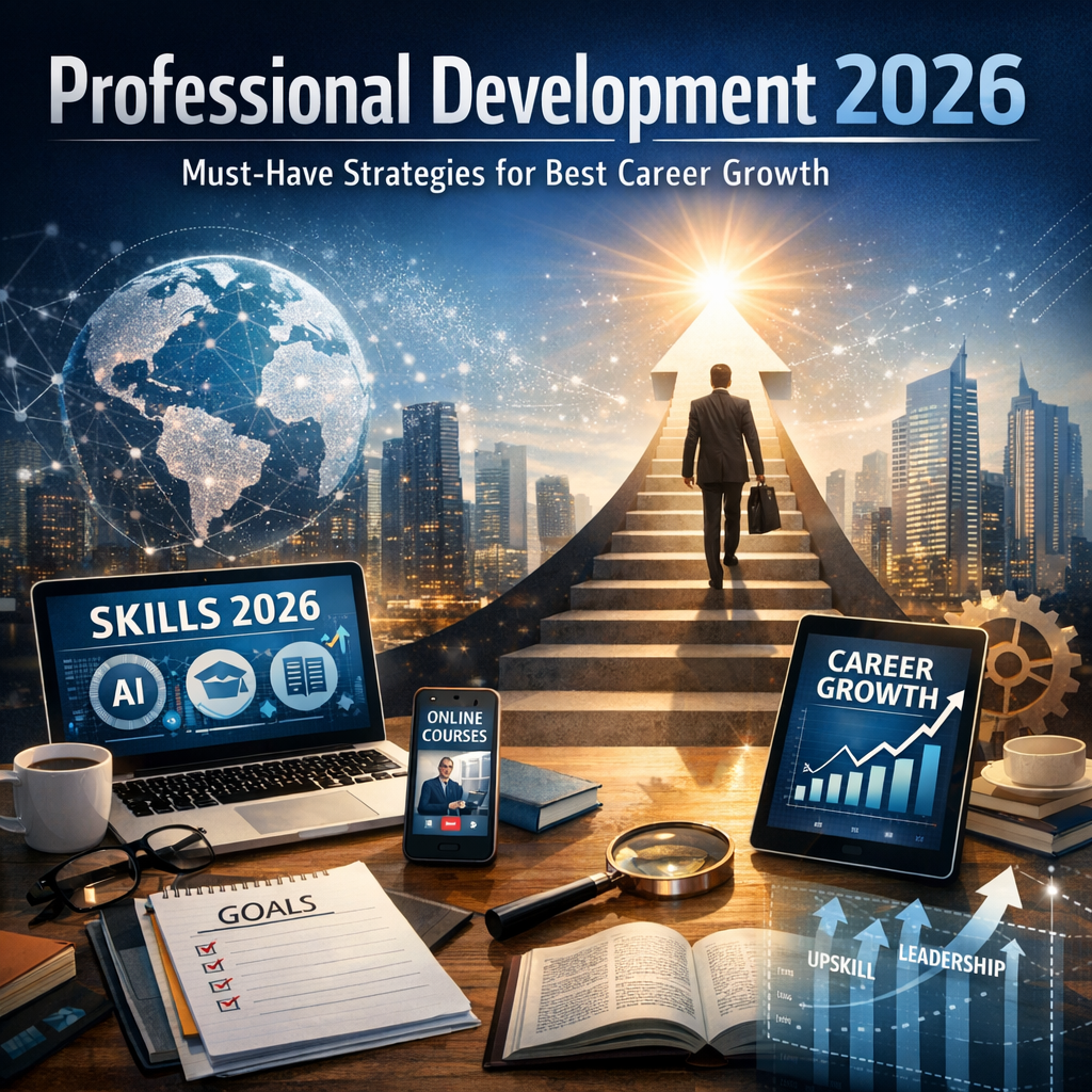 Illustration of Professional Development 2026: Must-Have Strategies for Best Career Growth