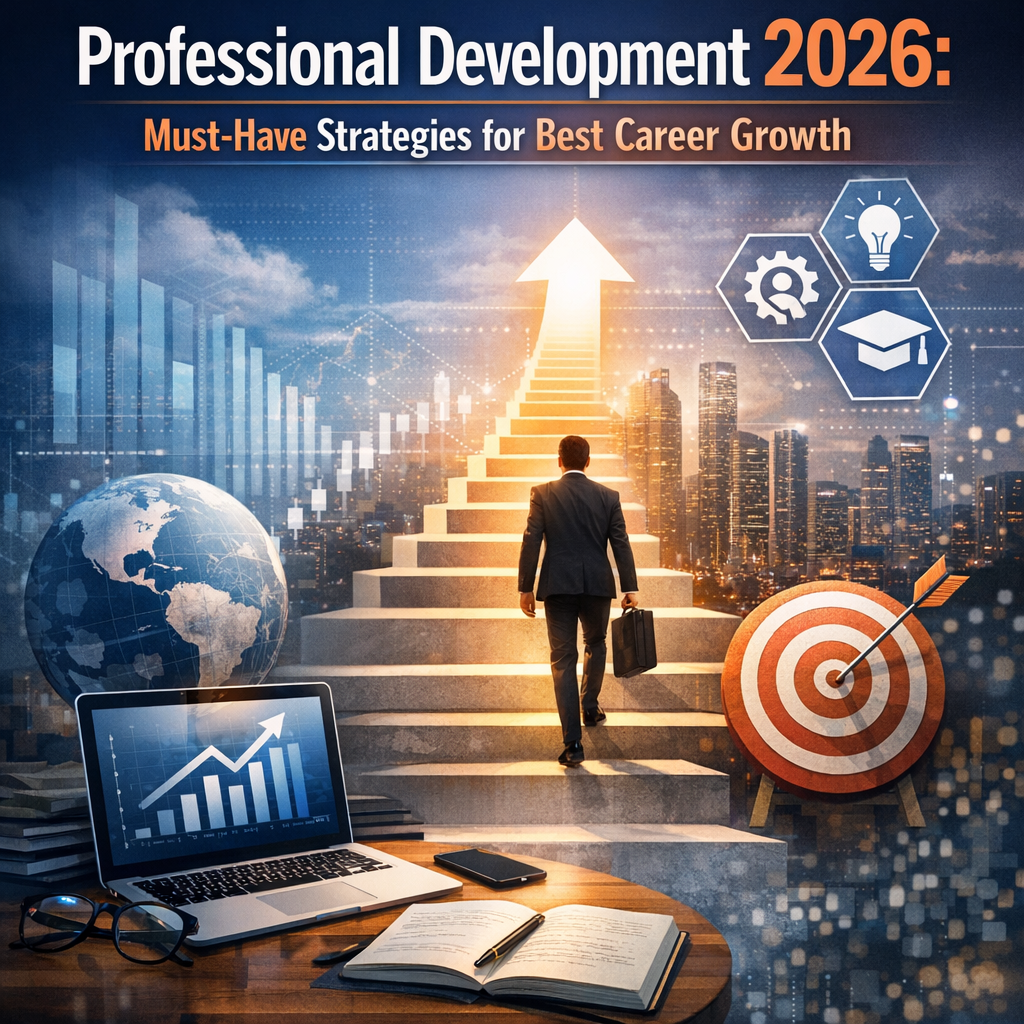 Illustration of Professional Development 2026: Must-Have Strategies for Best Career Growth