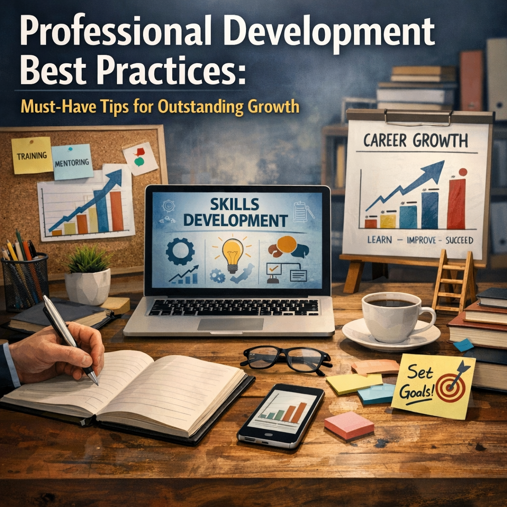Illustration of Professional Development Best Practices: Must-Have Tips for Outstanding Growth