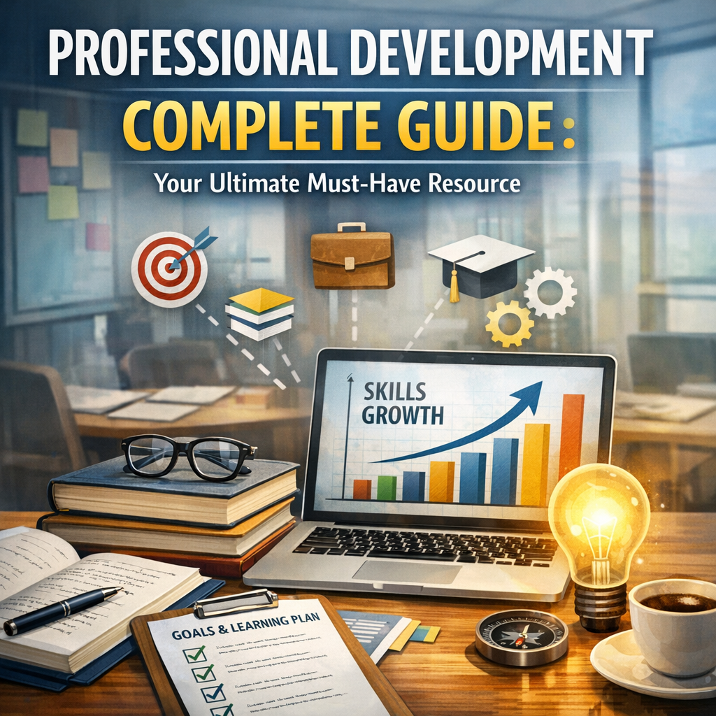 Illustration of Professional Development Complete Guide: Your Ultimate Must-Have Resource