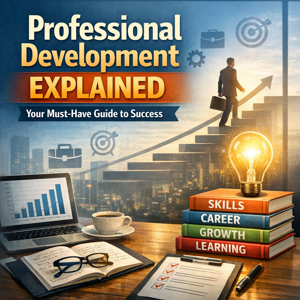 Illustration of Professional Development Explained: Your Must-Have Guide to Success