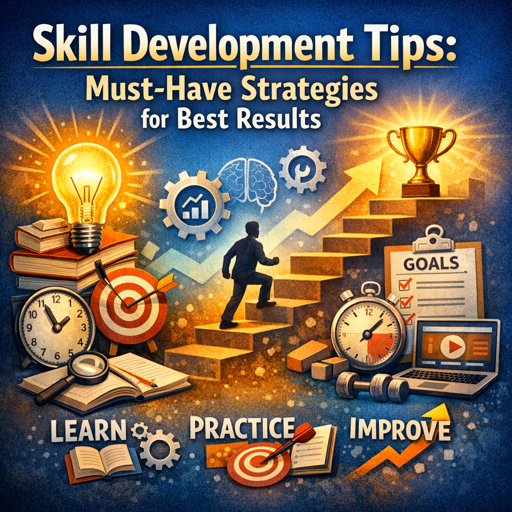 Illustration of Skill Development Tips: Must-Have Strategies for Best Results